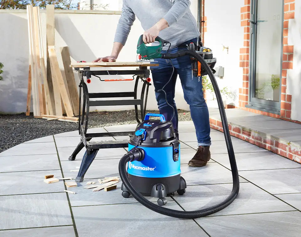 Vacmaster Universal Power Tool Adapter on a Multi 20 Vacuum