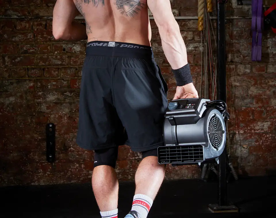 Portable and Compact Fitness Fan with Carry Handle