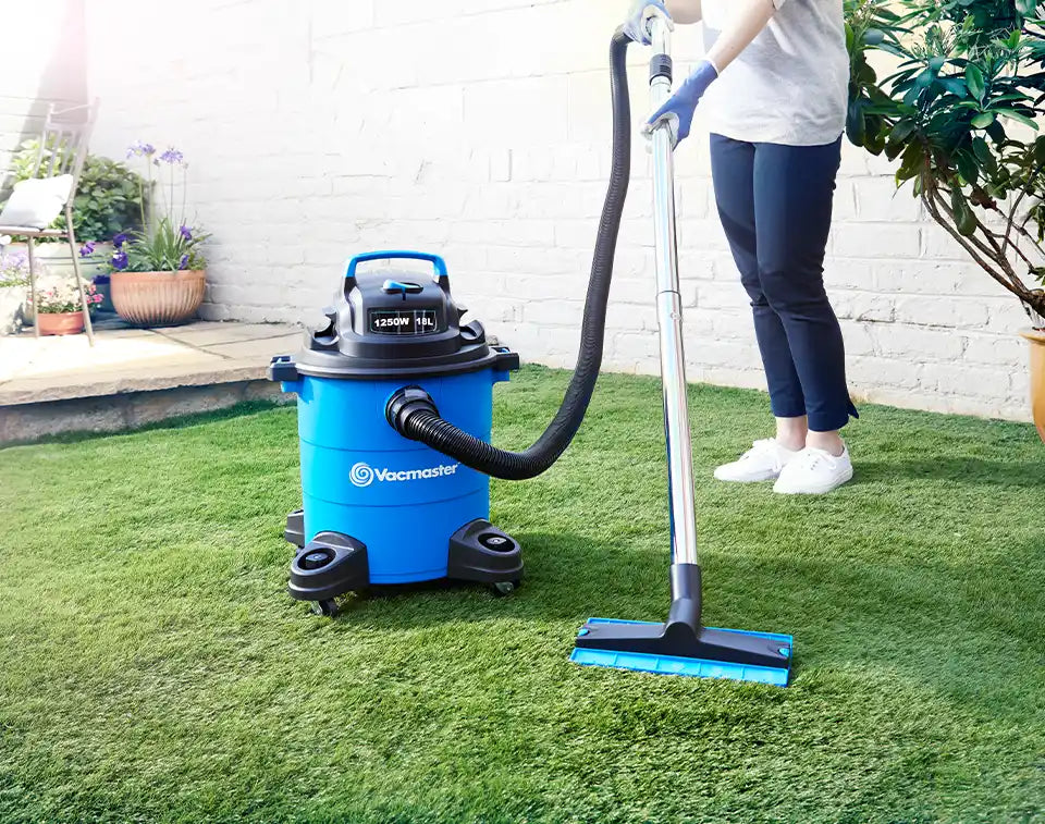 Vacmaster artificial grass vacuum