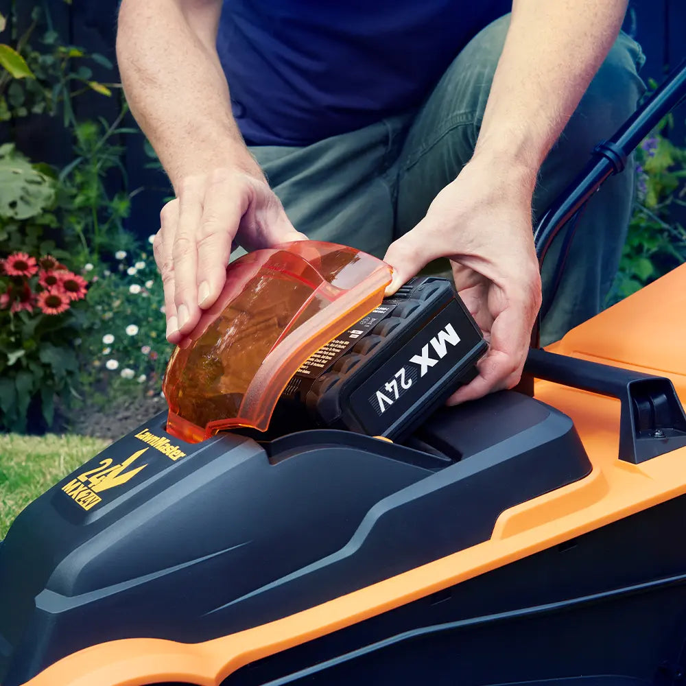 LawnMaster 32cm Lawn Mower Battery