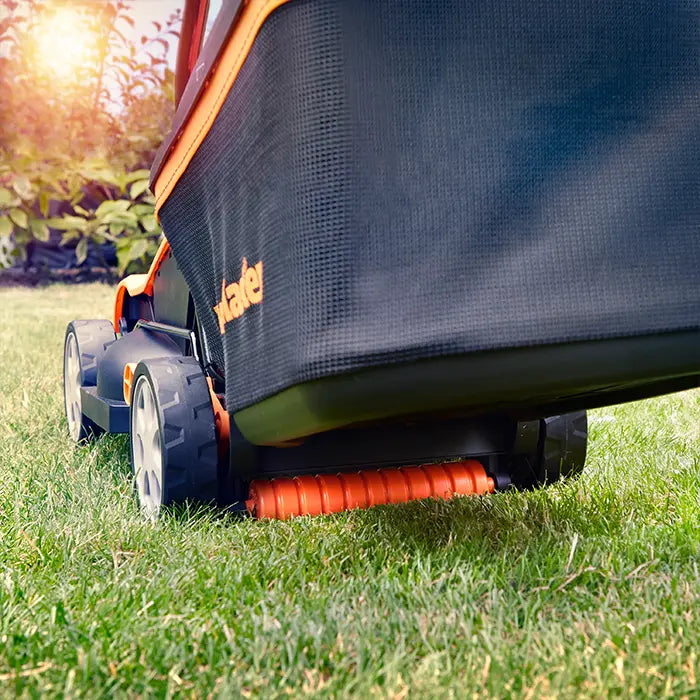 LawnMaster MX 24V 32cm Cordless Mower Rear Roller