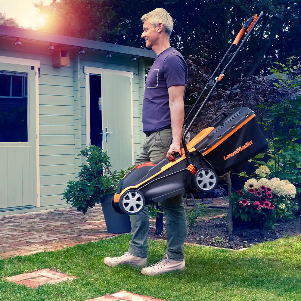 LawnMaster MX 24V 32cm Lawn Mower Carry Handle