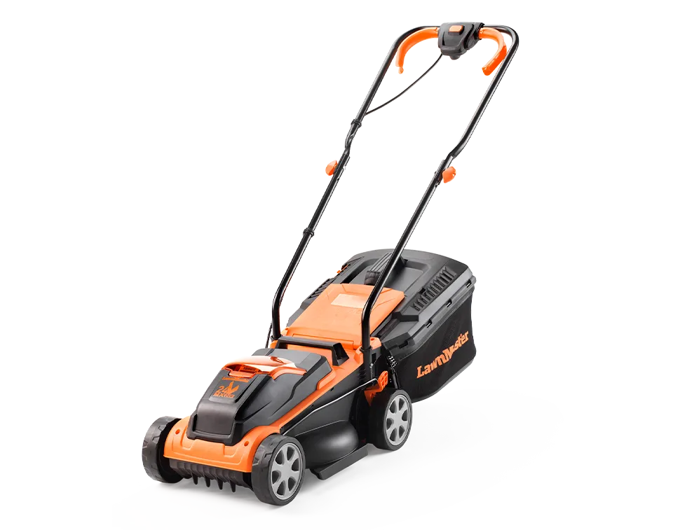 LawnMaster Cordless Lawn Mowers 32cm for smaller lawns