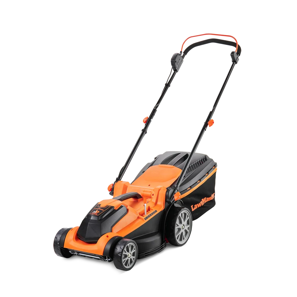 LawnMaster Cordless Lawnmower 24V 37cm by Cleva Ireland - CLMF2437G-01
