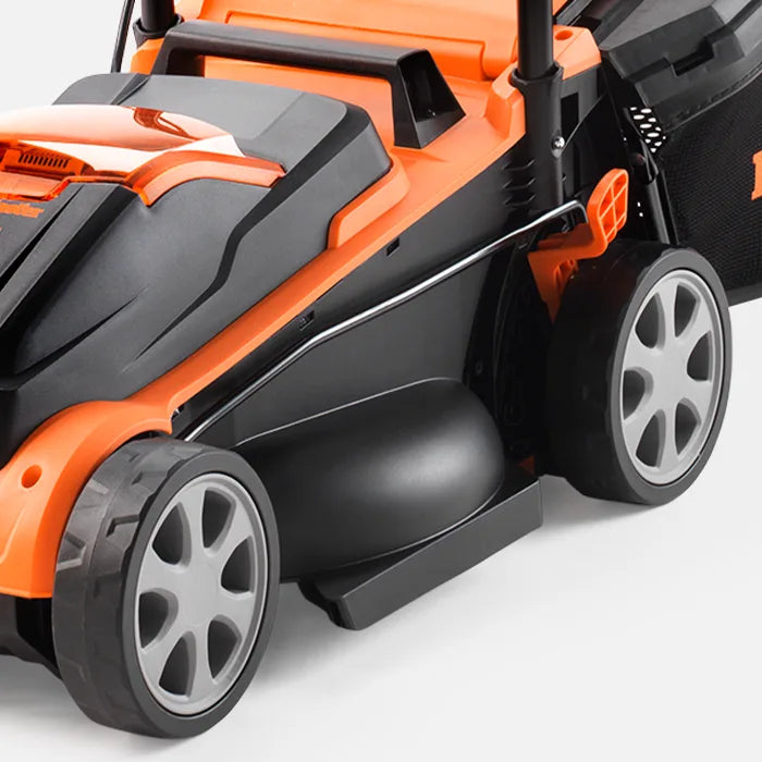 LawnMaster 32cm Cordless Mower Battery Edge Cutting