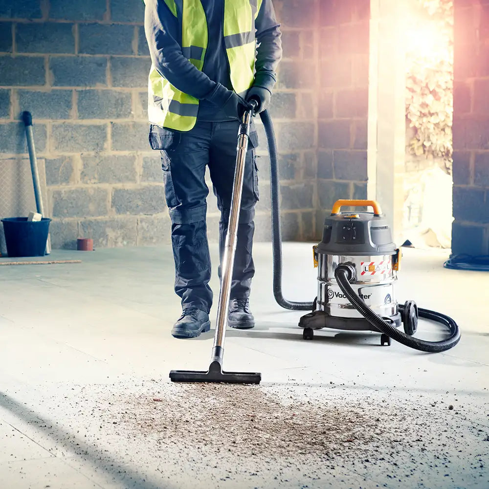Vacmaster L20 Wet and Dry Vacuum cleaning heavy duty rubble