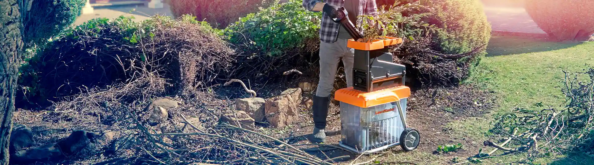 LawnMaster Garden Shredders