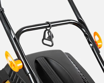 LawnMaster 37cm Electric Lawn Mower Blade with Cable Hooks