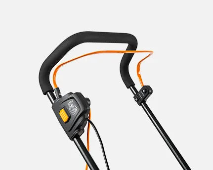 LawnMaster 37cm Electric Lawn Mower Soft Foam Handles