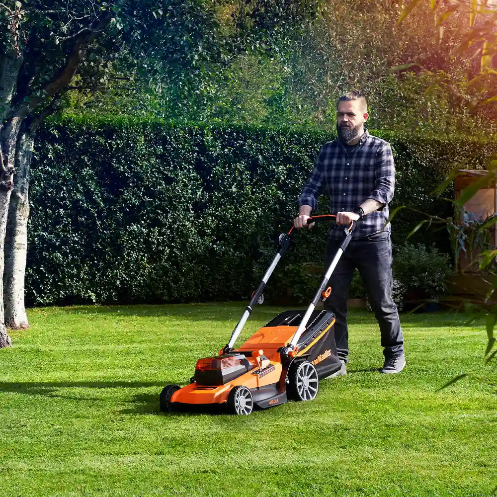 LawnMaster CLMF4846A-1-01 in use on an Irish Garden