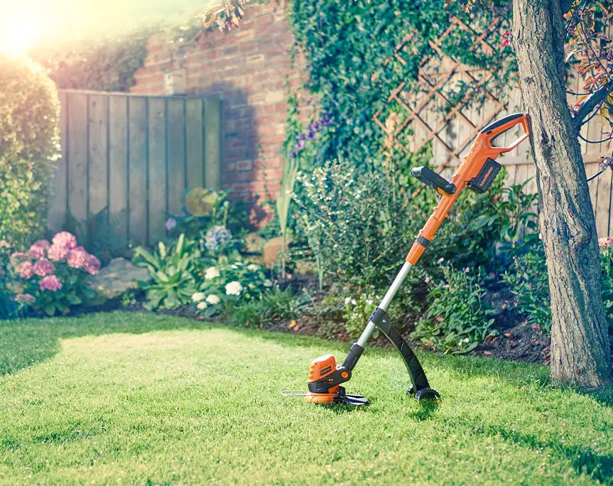 LawnMaster Cordless Grass Trimmer With Warranty