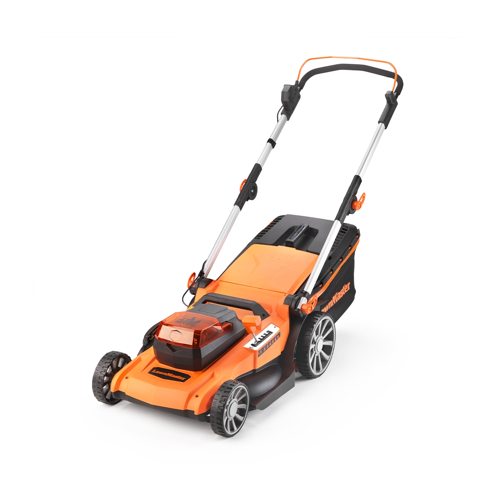 LawnMaster CLMF4846A-1-01 Cordless Lawnmower Irish Garden