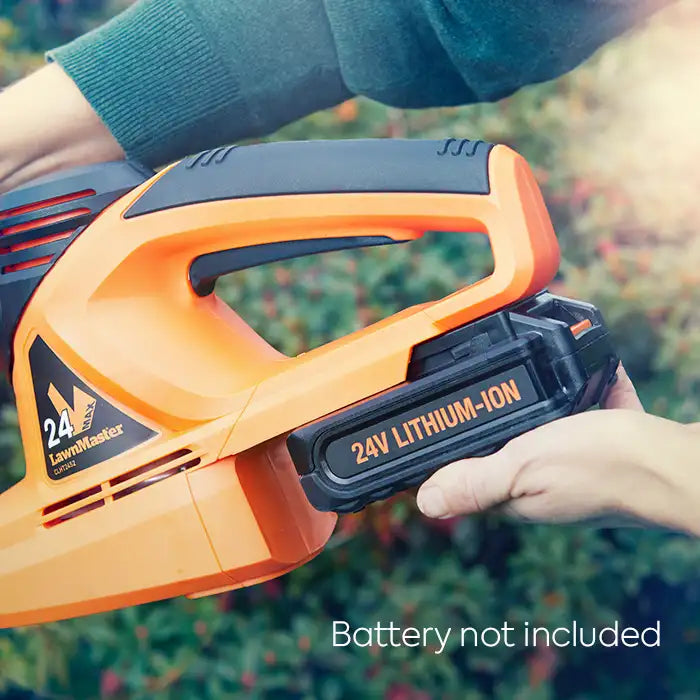 LawnMaster Bare Hedge Trimmer in an Irish Garden