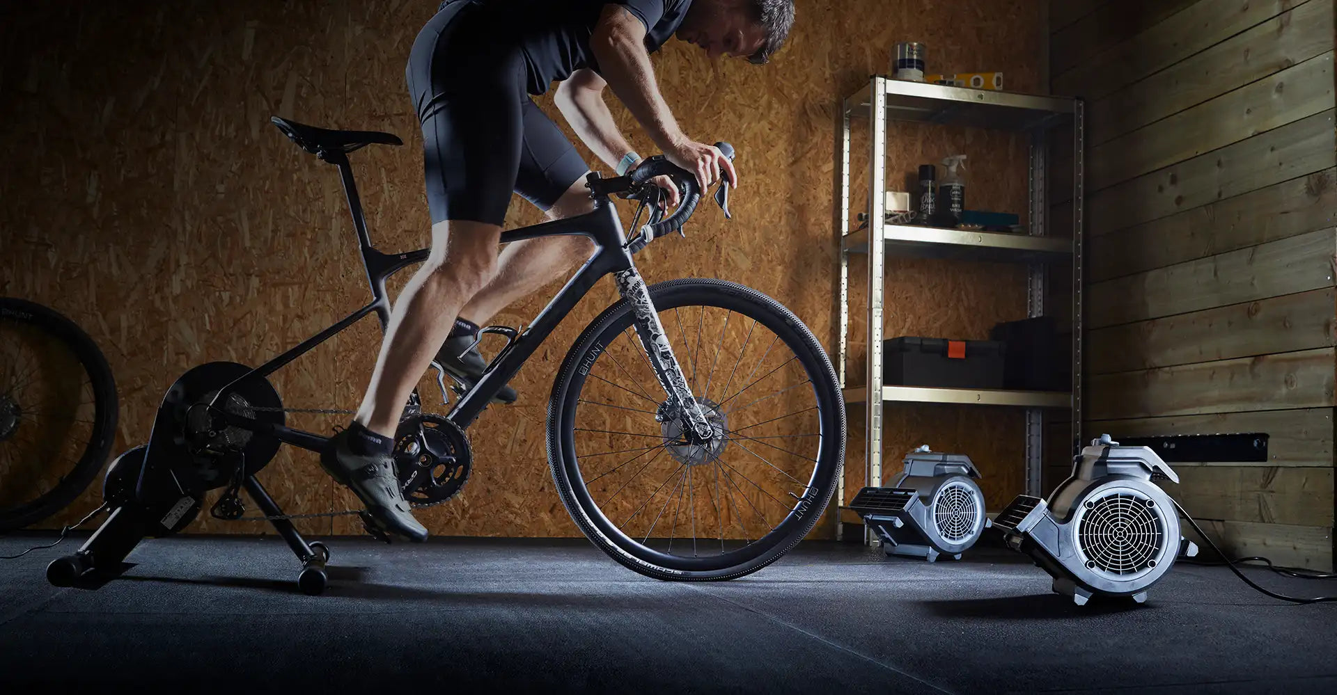 Turbo Fan Vacmaster cardio54 cooling man on bike