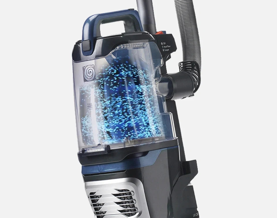 Vacmaster Respira lift off upright vacuum cleaner sealed dust system