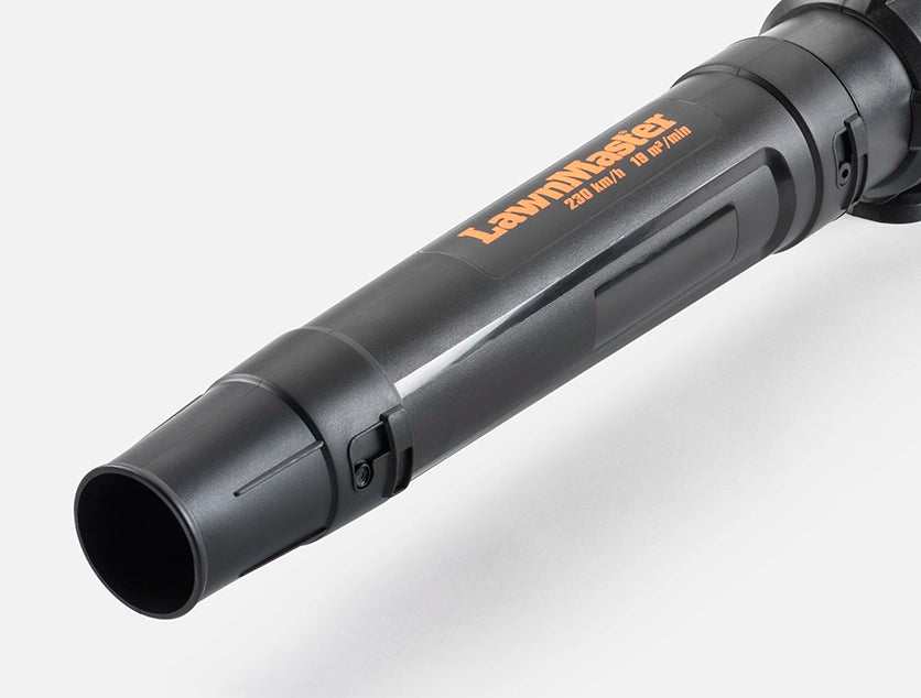 Removable nozzle for LawnMaster 48V Axial leaf blower