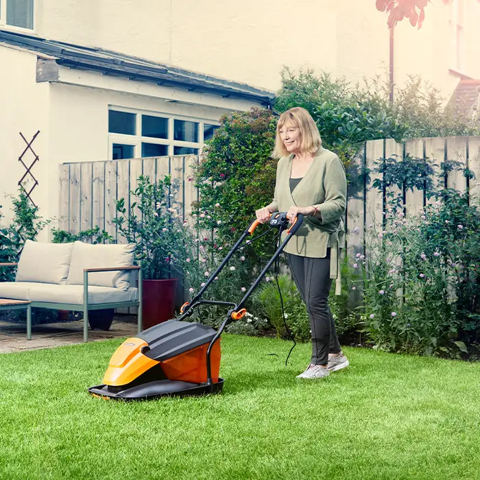 LawnMaster Hover Mower Collect 36cm