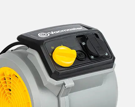 Integrated Power Socket on the Irish Vacmaster Air Mover