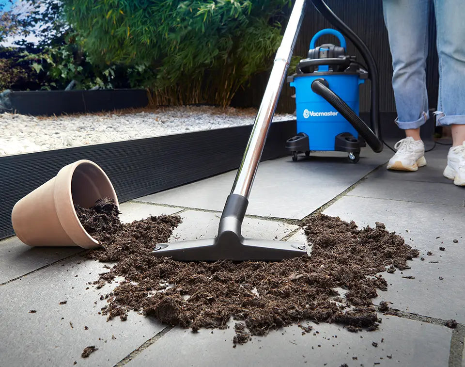 Vacmaster Artificial Grass Wet and Dry Vacuum on Ireland Patio