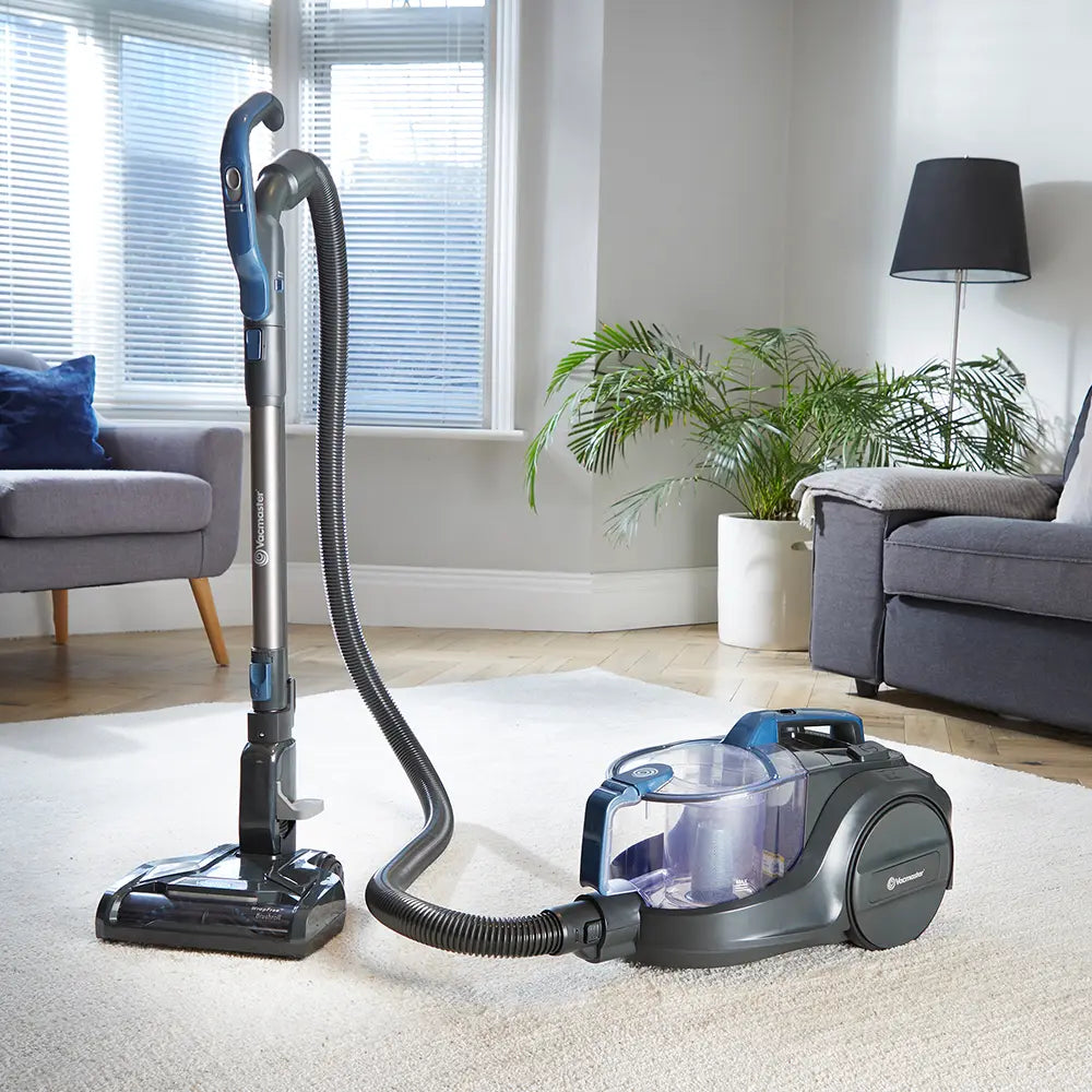 CC0201EHUK Cylinder Vacuum Cleaner Vortica in an Irish living room