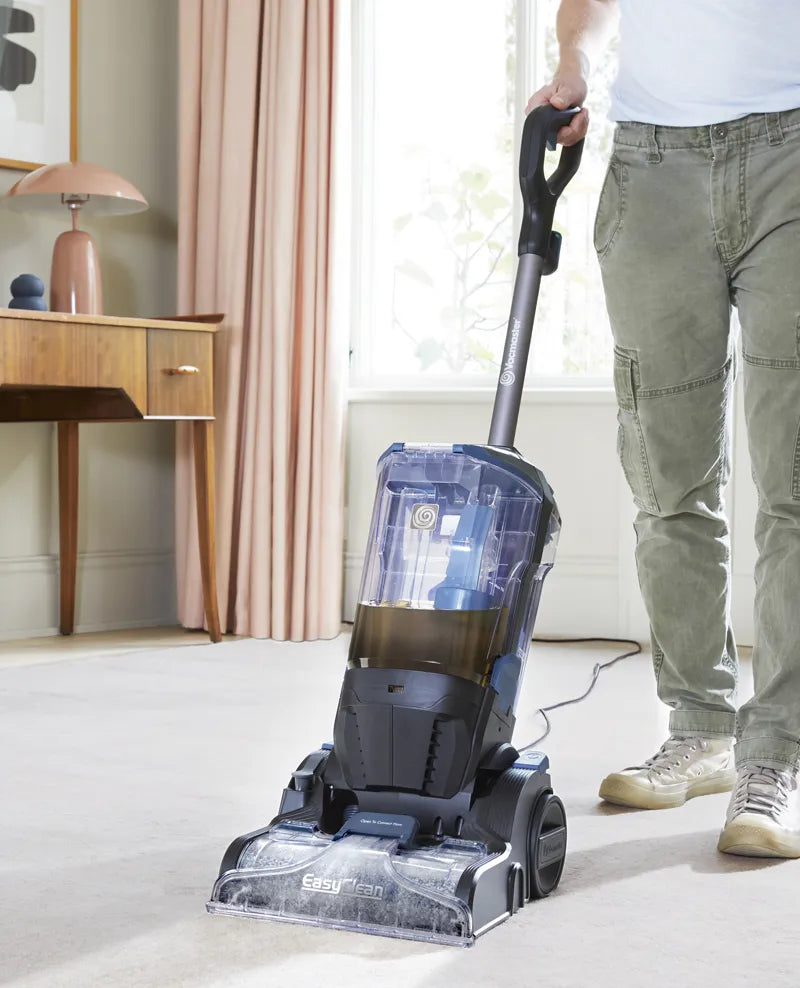 Vacmaster EasyClean Home Carpet Cleaner on lounge rug
