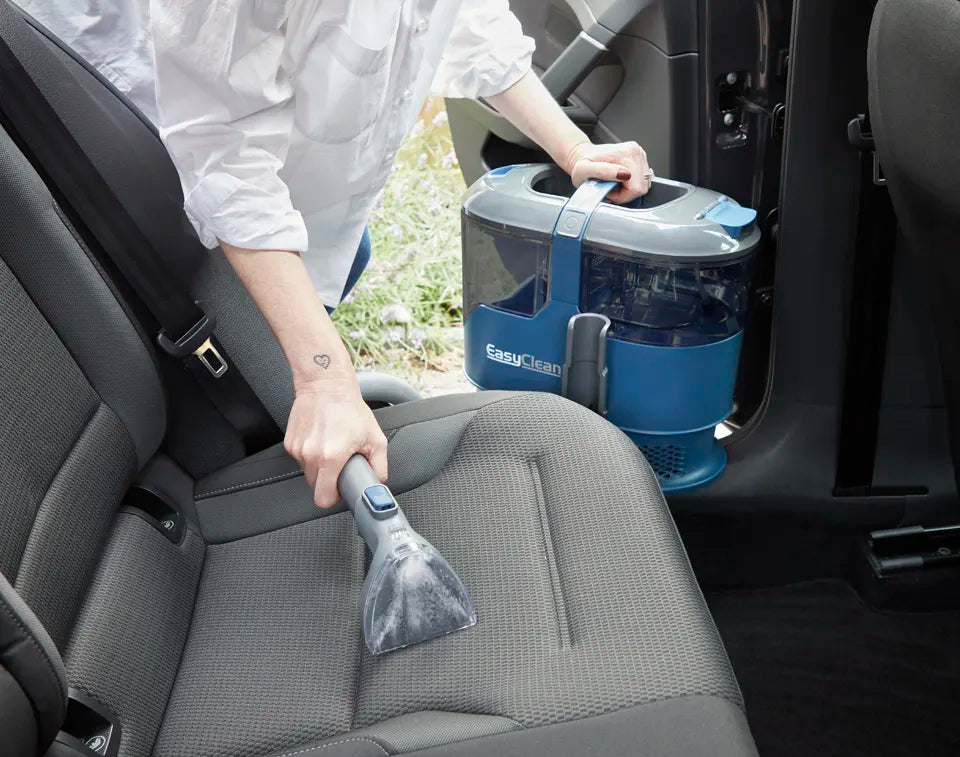 Vacmaster EasyClean Rapin cleaning inside of Irish car