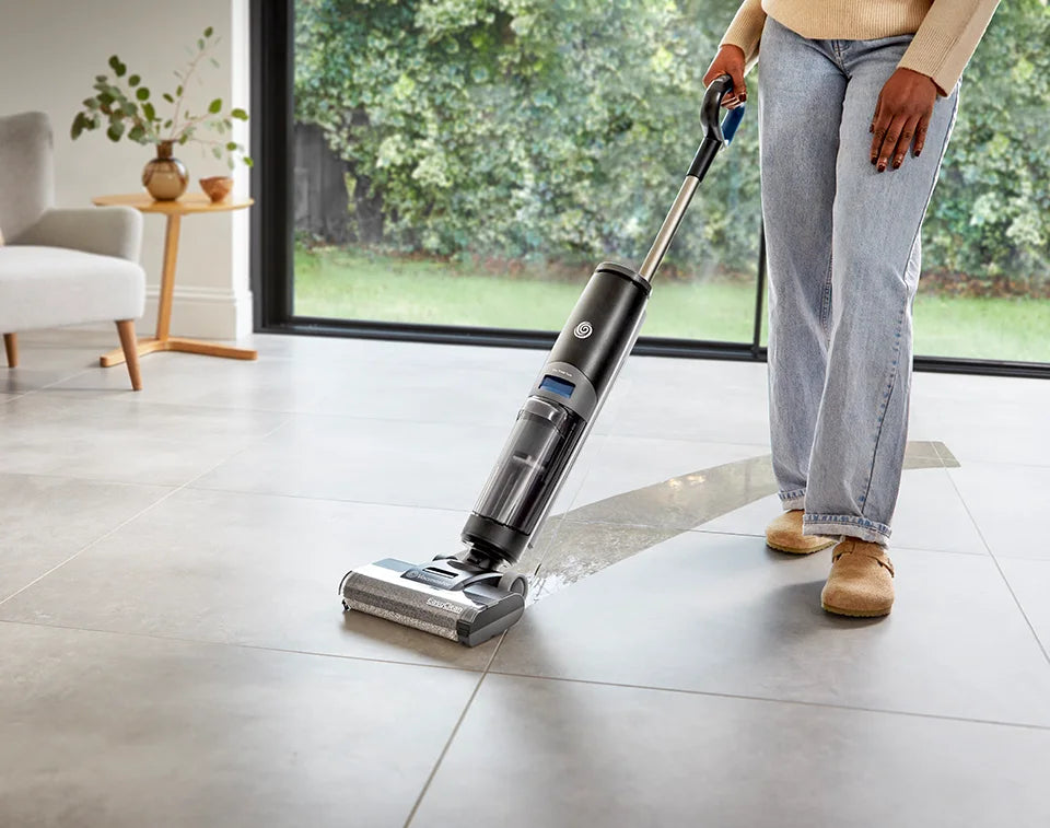 Vacmaster Hardfloor Cleaner HSC Deep Cleaning a Kitchen Floor in Ireland