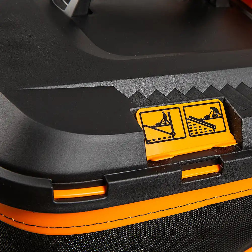 LawnMaster 24V cordless lawnmower with its high specification and grassbox full indicator Ireland