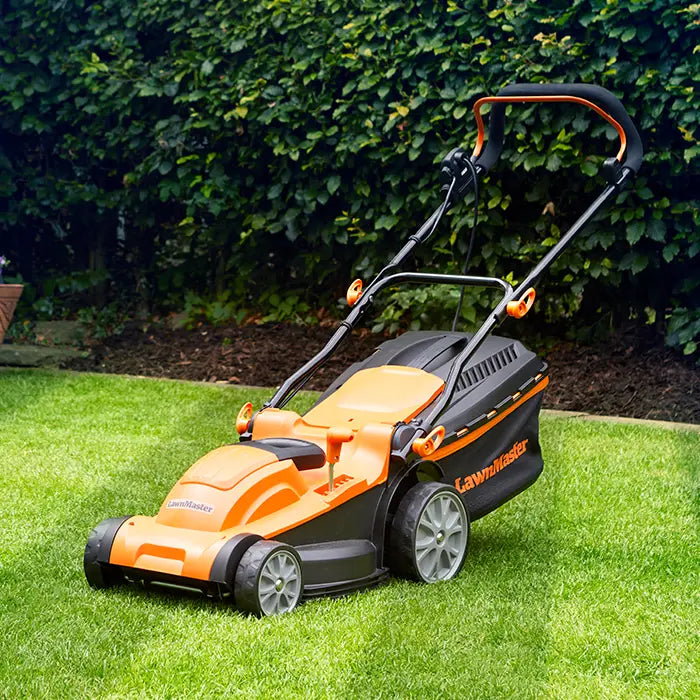 Powerful LawnMaster 37cm Electric Lawn Mower