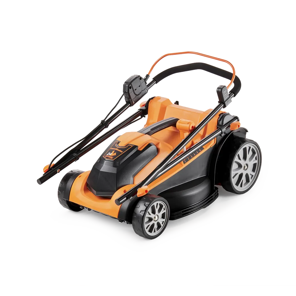 CLMF2437G-01 - LawnMaster Cordless Lawnmower 24V 37cm by Cleva Ireland