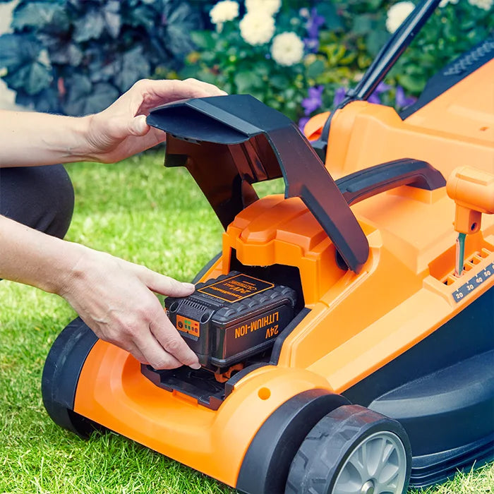 LawnMaster 37cm Cordless Lawn Mower Battery
