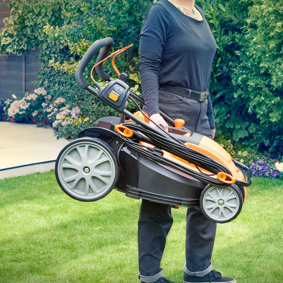 LawnMaster Electric Lawn mower 1800W 40cm MEB1840M Carry Handle