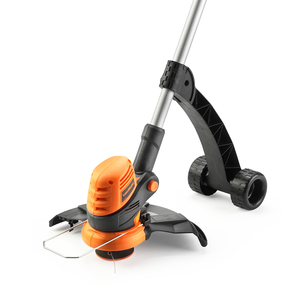 LawnMaster 24V Cordless Grass trimmer with plant guard and optional wheel no battery includedIreland