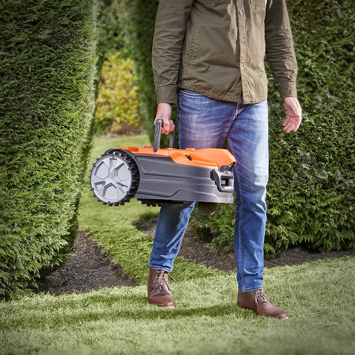 LawnMaster OcuMow 18 drop and mow Ireland