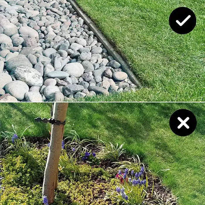 LawnMaster VBRM18 OcuMow good and bad garden