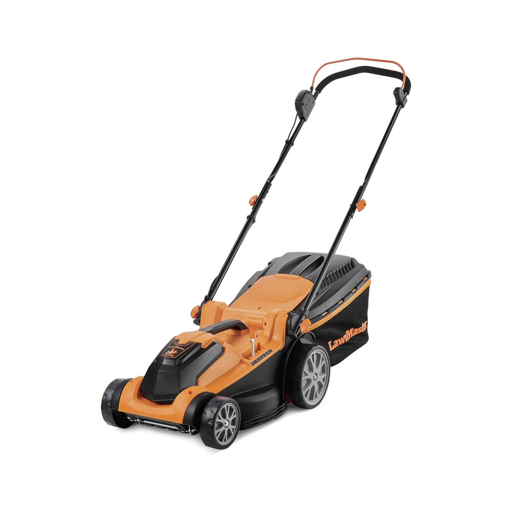 LawnMaster Cordless Lawnmower 24V 37cm by Cleva UK - CLMF2437G-01