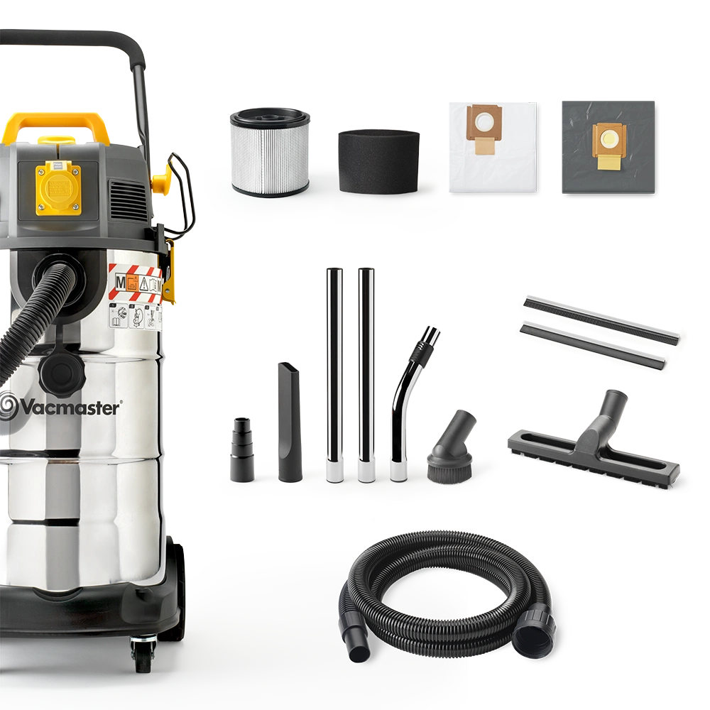 Vacmaster WD M38 PCF 110V M Class Dust Extractor Cleva Ireland - VDK1138SWC-110 in the box