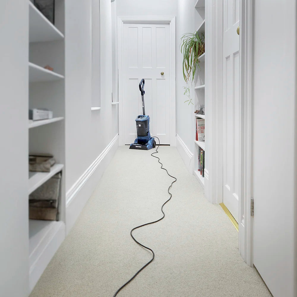Long Reach Cable Vacmaster UCT Carpet Clesaner a
at the End of a Long Hallway in a Home