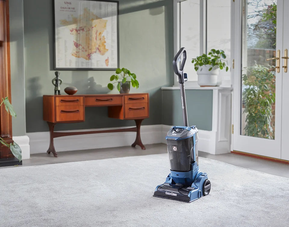 Vacmaster Carpet Cleaner machine in a post clean living area