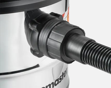 Vacmaster wet and dry vacuum cleaner hose close up