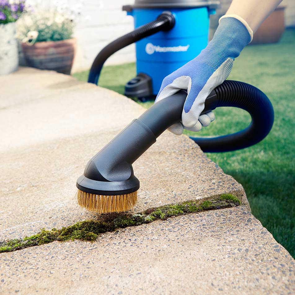Vacmaster Artificial grass vacuum Cleaner brass brush for cleaning moss