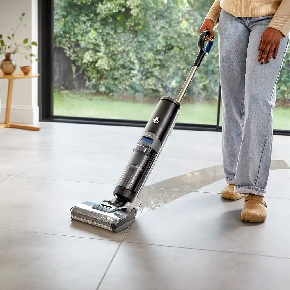 Hard Floor Cleaner Vacmaster HVA vacuuming and mopping kitchen tiled floor HA2203UK