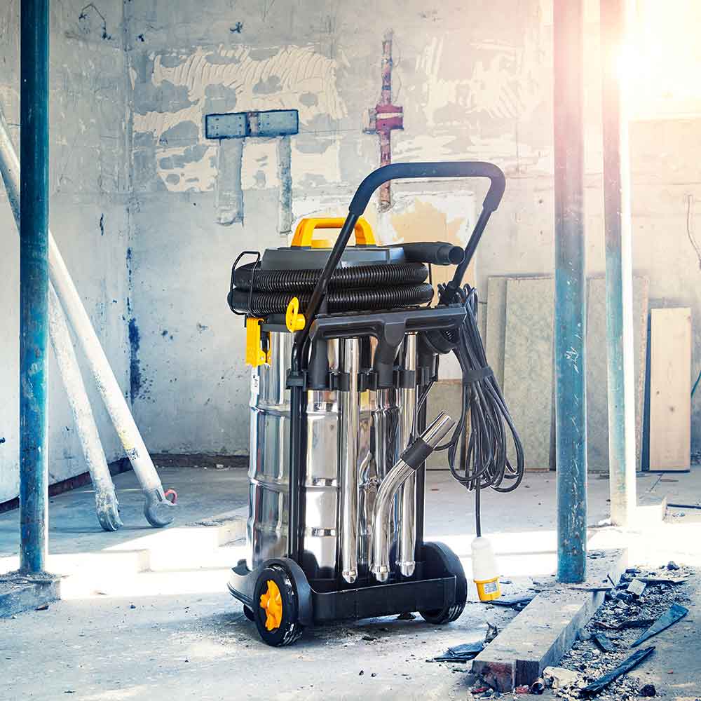 Vacmaster M38 38 litre 110V M Class Wet and Dry Vacuum in Industrial setting