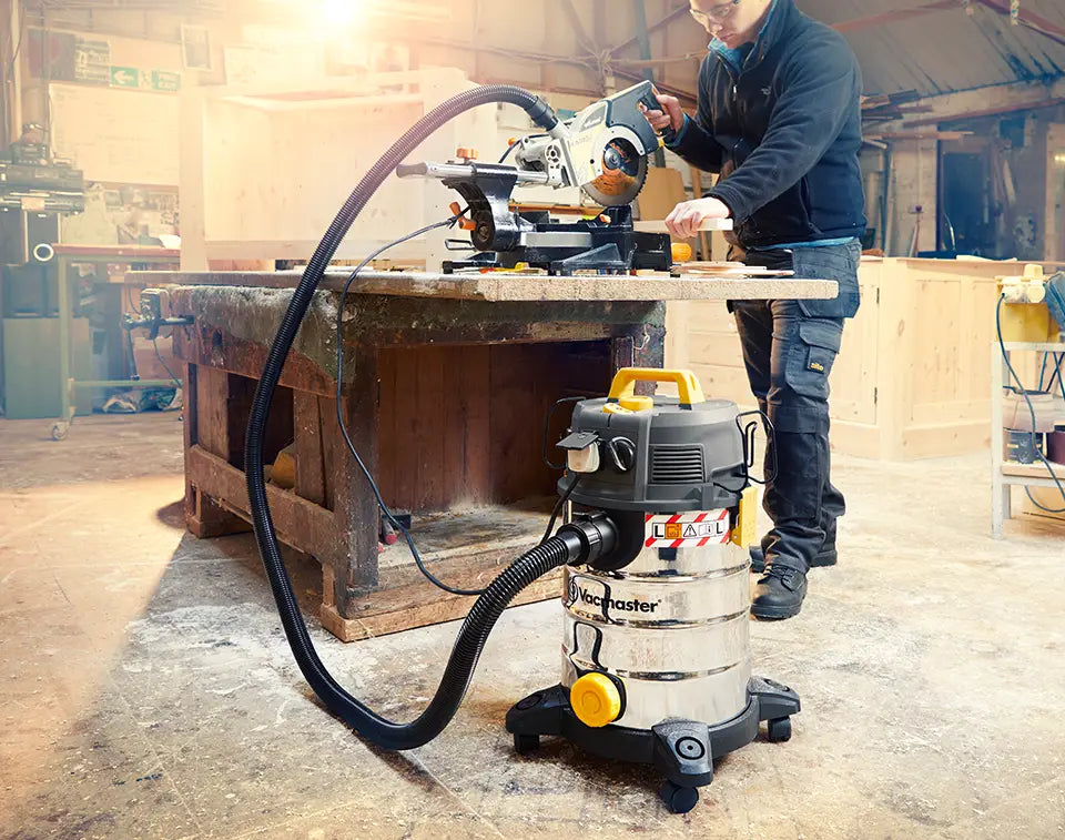 Vacmaster Dust Extractors in an Ireland Workshop