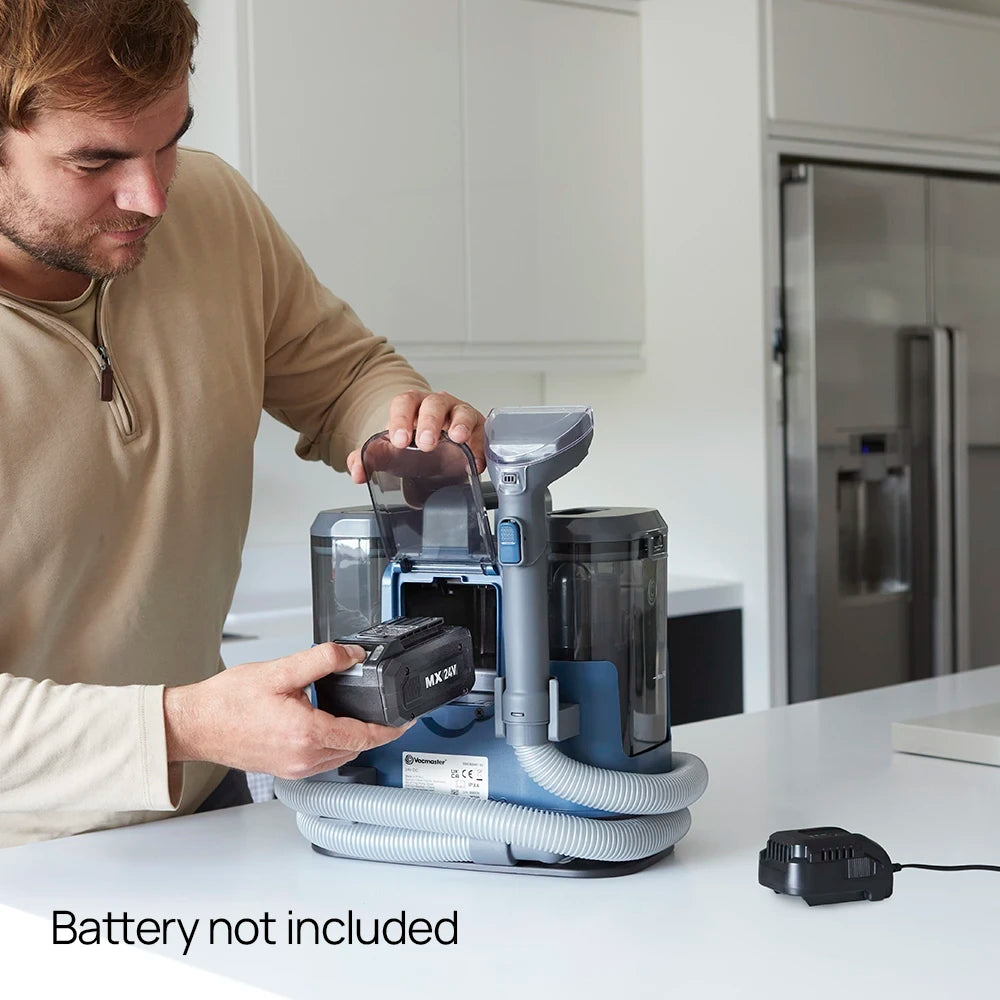 Vacmaster EasyClean Go MX 24V | Cordless Carpet Spot Cleaner - Battery Not Included