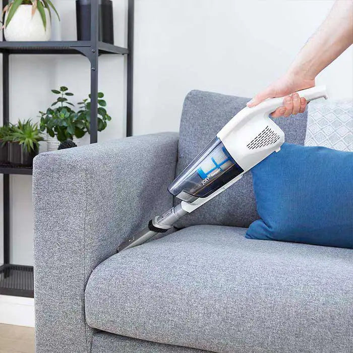 Vacmaster Joey Compact being used on Irish Sofa