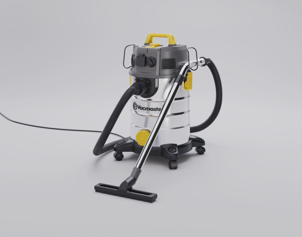 Vacmaster L Class Push Clean filter to remove dust blockage